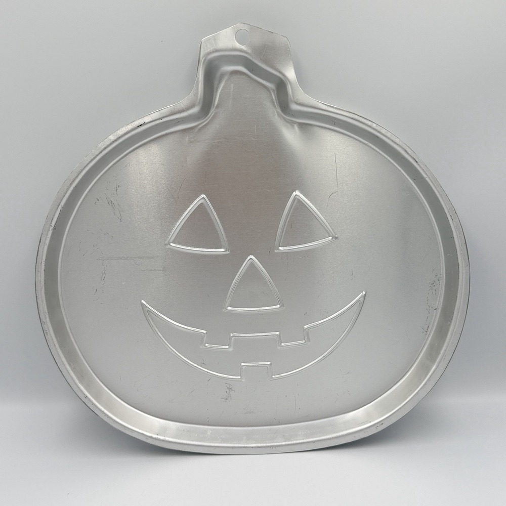 VTG Wilton Jack O Lantern Cookie Pan 1998 Pumpkin Halloween Mold 2105-6207